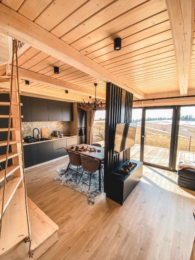 Osada Janosika Jacuzzi Drewniany Domek Na Odludziu Klikuszowa Экстерьер фото