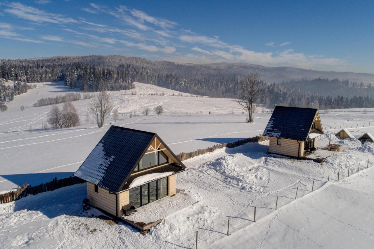 Osada Janosika Jacuzzi Drewniany Domek Na Odludziu Klikuszowa Экстерьер фото